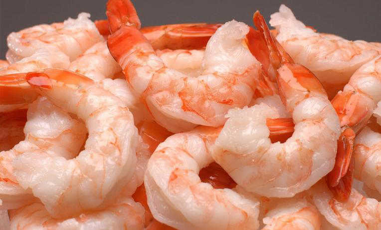 Cooked PDTO shrimp — premium export product from our IQF lines